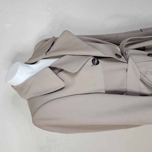 Luxury Boyd's of Philadelphia Designer Collection Camel Color Trench Coat - Picture 5 of 16